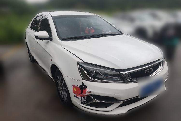 Used Geely Auto Emgrand 2019 Leading Edition 1.5L CVT Luxury Model China VI Standard Front Right 45 Deg