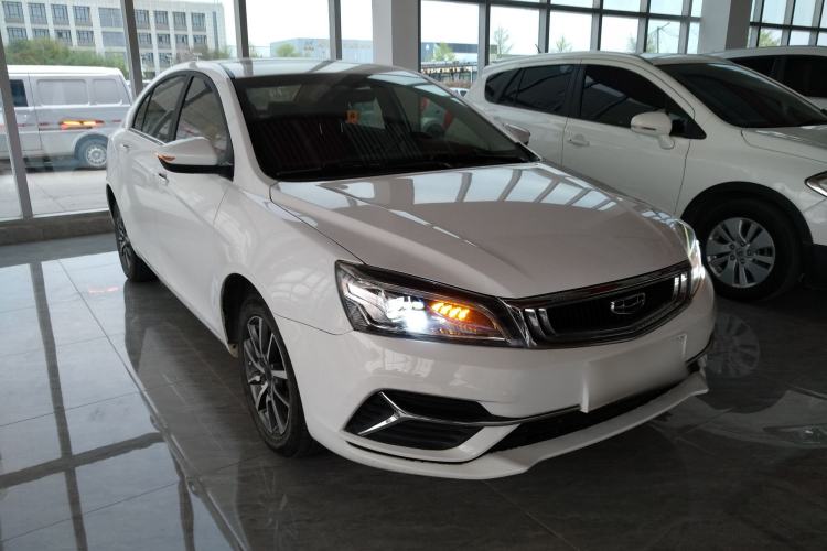 Used Geely Auto Emgrand 2019 Leading Edition 1.5L CVT Upward Asian Games Edition China VI Front Right 45 Deg