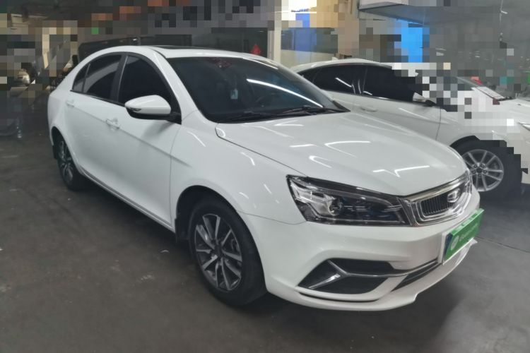 Used Geely Auto Emgrand 2019 Leading Edition 1.5L CVT Upward-Connected Model China VI Standard Front Right 45 Deg