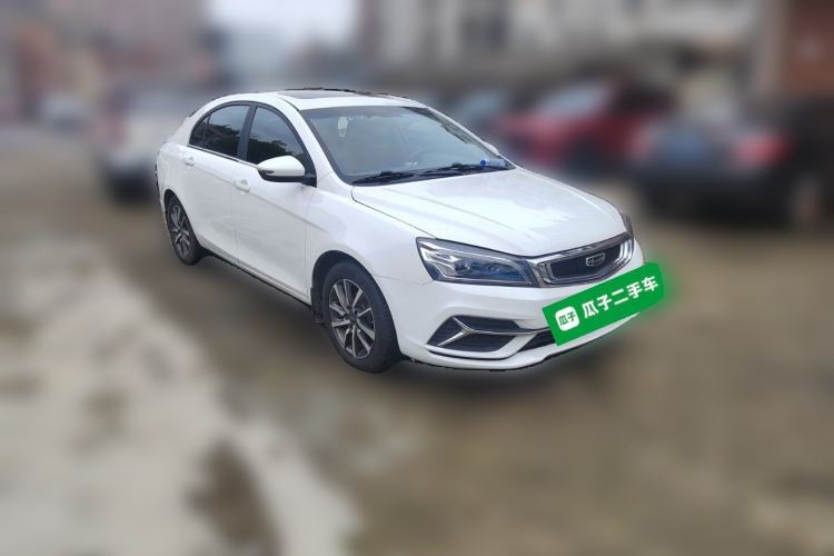 Used Geely Auto Emgrand 2019 Leading Edition 1.5L CVT Upward Connectivity Model China V Standard Front Right 45 Deg