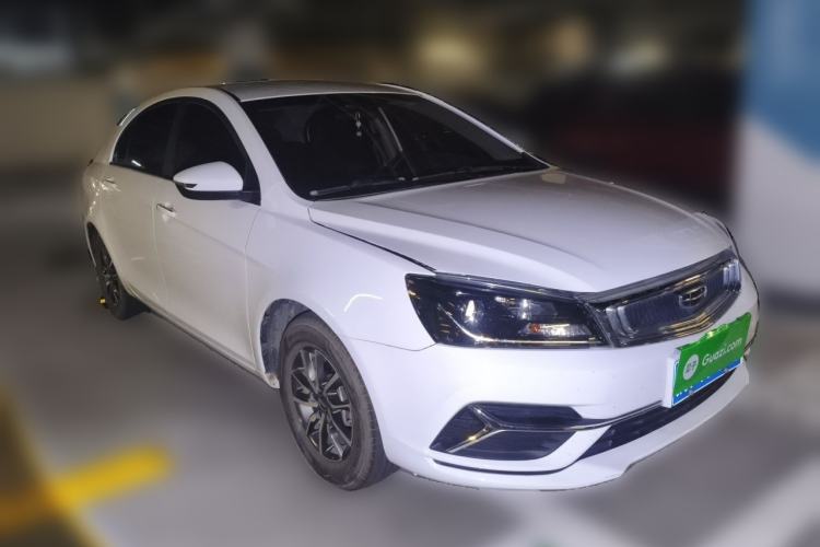 Used Geely Auto Emgrand 2019 Leading Edition 1.5L CVT Luxury Model China VI Standard Front Right 45 Deg