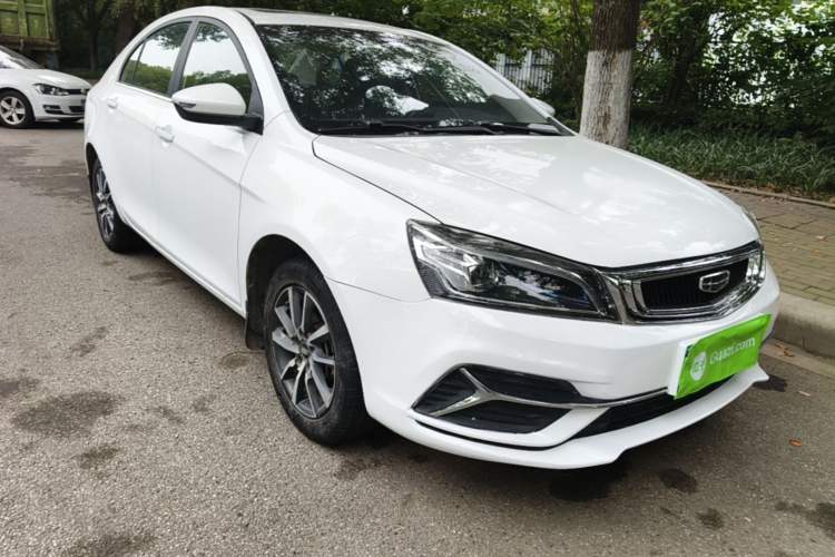 Used Geely Auto Emgrand 2019 Leading Edition 1.5L CVT Upward-Connected Model China VI Standard Front Right 45 Deg