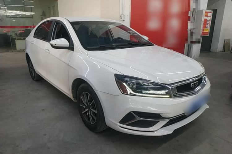 Used Geely Auto Emgrand 2019 Leading Edition 1.5L CVT Luxury Model China VI Standard Front Right 45 Deg
