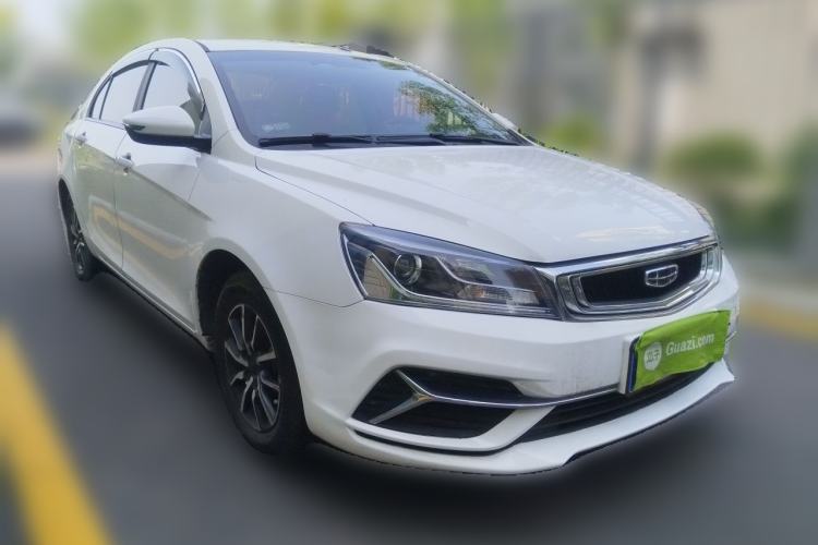 Used Geely Auto Emgrand 2019 Leading Edition 1.5L CVT Luxury Model China VI Standard Front Right 45 Deg