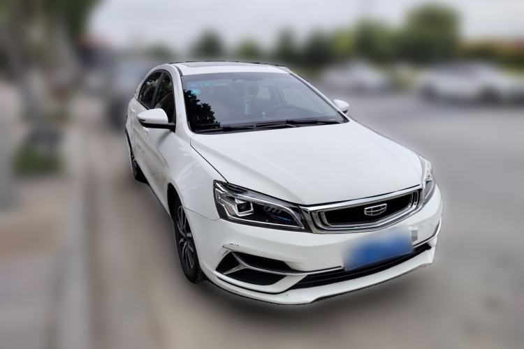 Used Geely Auto Emgrand 2019 Leading Edition 1.5L CVT Upward-Connected Model China VI Standard Front Right 45 Deg