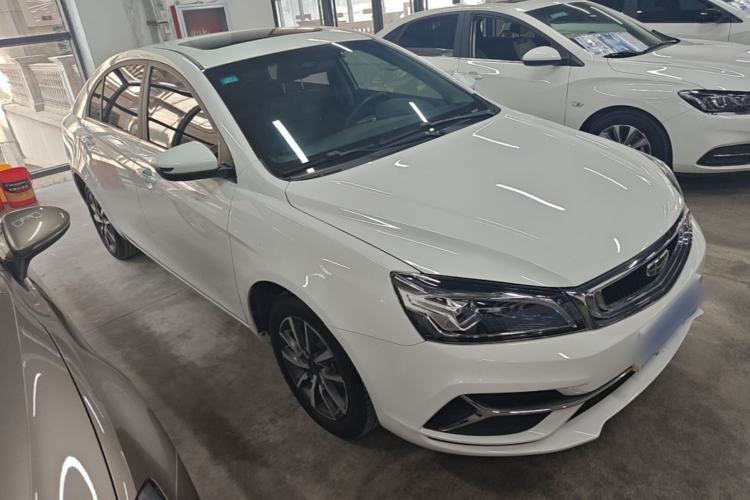 Used Geely Auto Emgrand 2019 Leading Edition 1.5L CVT Upward Asian Games Edition China VI Front Right 45 Deg