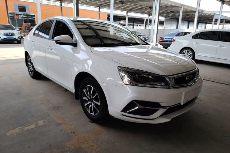 Used Geely Auto Emgrand 2019 Leading Edition 1.5L Manual Luxury Model China VI Standard Front Right 45 Deg
