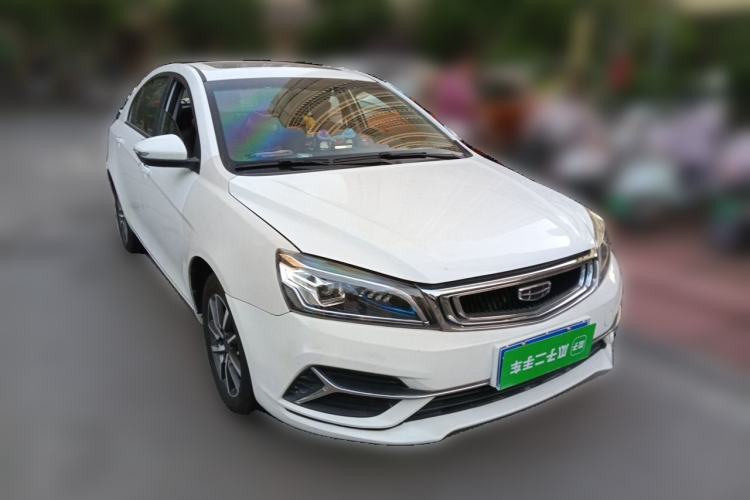 Used Geely Auto Emgrand 2019 Leading Edition 1.5L CVT Upward-Connected Model China VI Standard Front Right 45 Deg