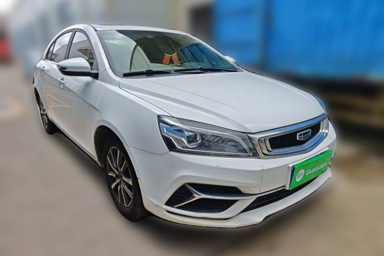 Used Geely Auto Emgrand 2019 Leading Edition 1.5L CVT Upward-Connected Model China VI Standard Front Right 45 Deg