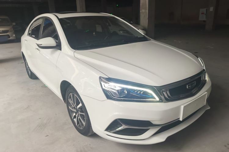 Used Geely Auto Emgrand 2019 Leading Edition 1.5L CVT Upward Asian Games Edition China VI Front Right 45 Deg