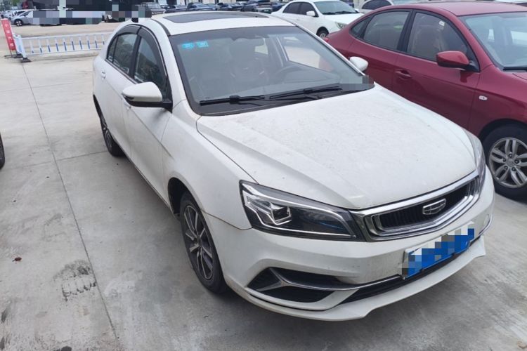 Used Geely Auto Emgrand 2019 Leading Edition 1.5L Manual Upward Asian Games Edition China VI Front Right 45 Deg