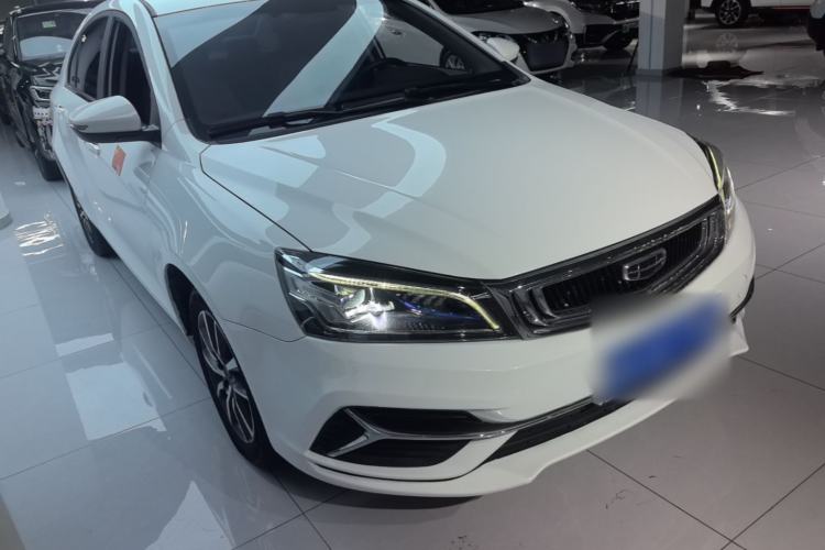 Used Geely Auto Emgrand 2019 Leading Edition 1.5L CVT Upward-Connected Model China VI Standard Front Right 45 Deg