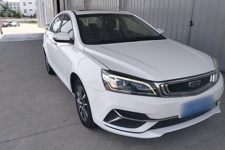 Used Geely Auto Emgrand 2019 Leading Edition 1.5L CVT Upward-Connected Model China VI Standard Front Right 45 Deg