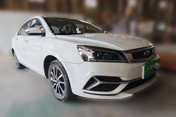 Used Geely Auto Emgrand 2019 Leading Edition 1.5L Manual Upgraded Connectivity Model China VI Standard Front Right 45 Deg
