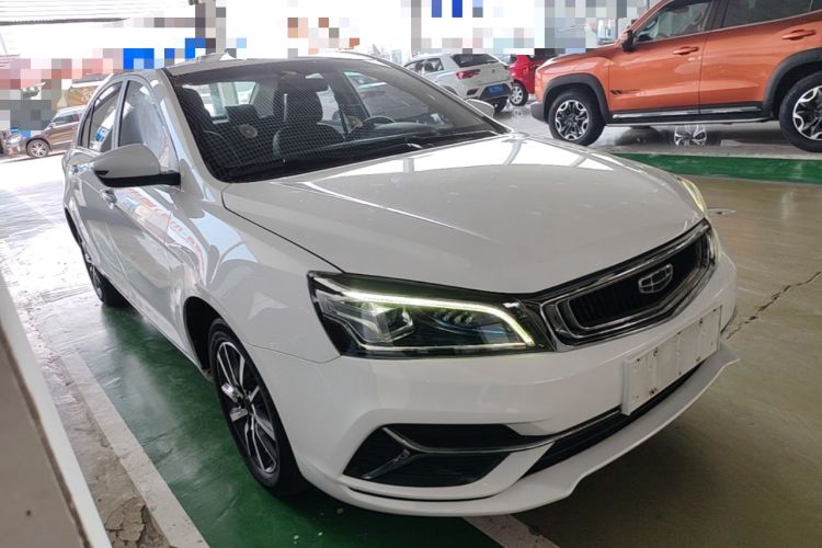 Used Geely Auto Emgrand 2019 Leading Edition 1.5L CVT Upward-Connected Model China VI Standard Front Right 45 Deg