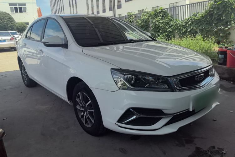 Used Geely Auto Emgrand 2019 Leading Edition 1.5L CVT Luxury Model China VI Standard Front Right 45 Deg