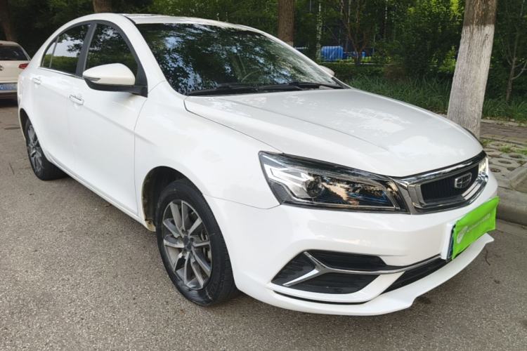 Used Geely Auto Emgrand 2019 Leading Edition 1.5L CVT Upward Asian Games Edition China VI Front Right 45 Deg