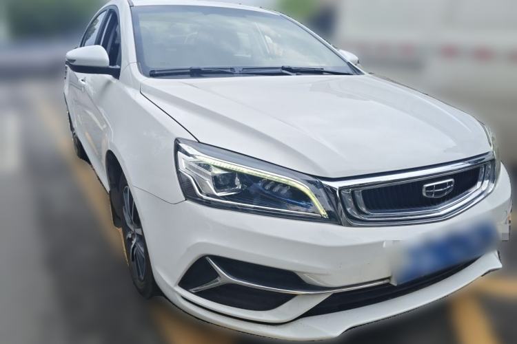 Used Geely Auto Emgrand 2019 Leading Edition 1.5L CVT Upward-Connected Model China VI Standard Front Right 45 Deg