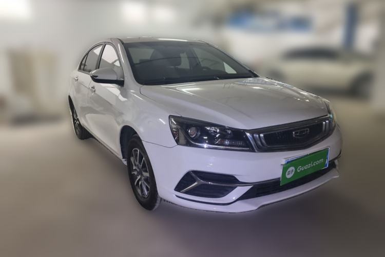 Used Geely Auto Emgrand 2019 Leading Edition 1.5L CVT Luxury Model China VI Standard Front Right 45 Deg