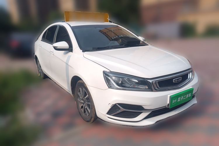 Used Geely Auto Emgrand 2019 Leading Edition 1.5L CVT Luxury Model China VI Standard Front Right 45 Deg