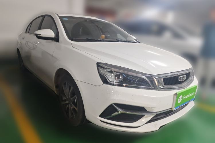 Used Geely Auto Emgrand 2019 Leading Edition 1.5L Manual Upgraded Connectivity Model China VI Standard Front Right 45 Deg