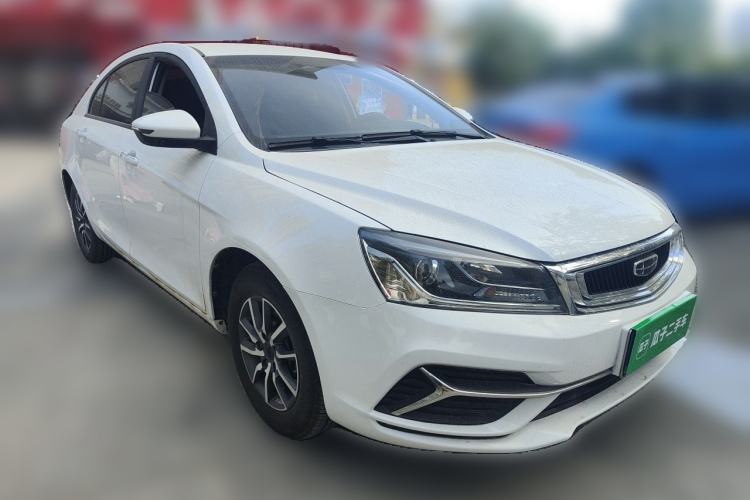 Used Geely Auto Emgrand 2019 Leading Edition 1.5L CVT Luxury Model China VI Standard Front Right 45 Deg