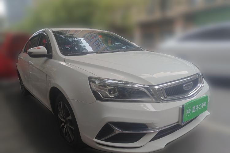 Used Geely Auto Emgrand 2019 Leading Edition 1.5L CVT Upward-Connected Model China VI Standard Front Right 45 Deg