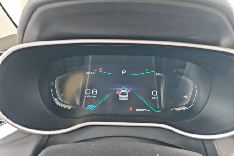 Used Geely Auto Emgrand 2019 Leading Edition 1.5L CVT Upward-Connected Model China VI Standard Instrument Cluster