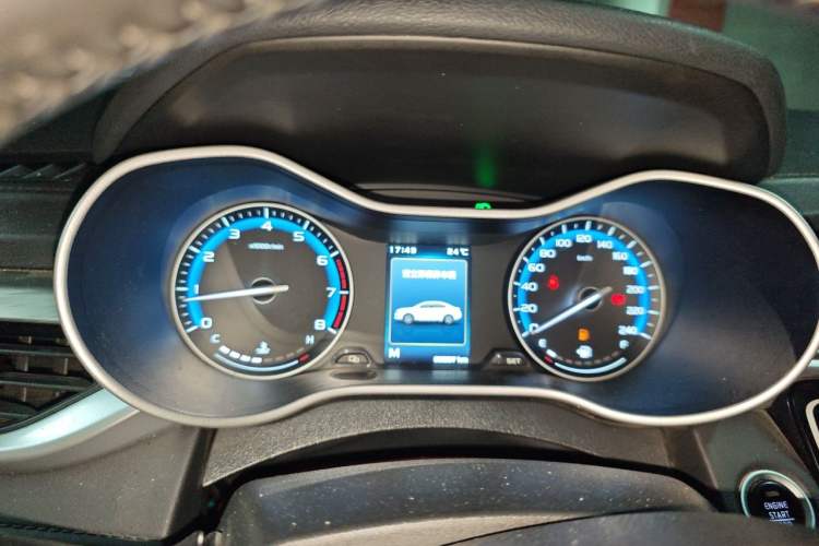 Used Geely Auto Emgrand 2019 Leading Edition 1.5L Manual Luxury Model China VI Standard Instrument Cluster