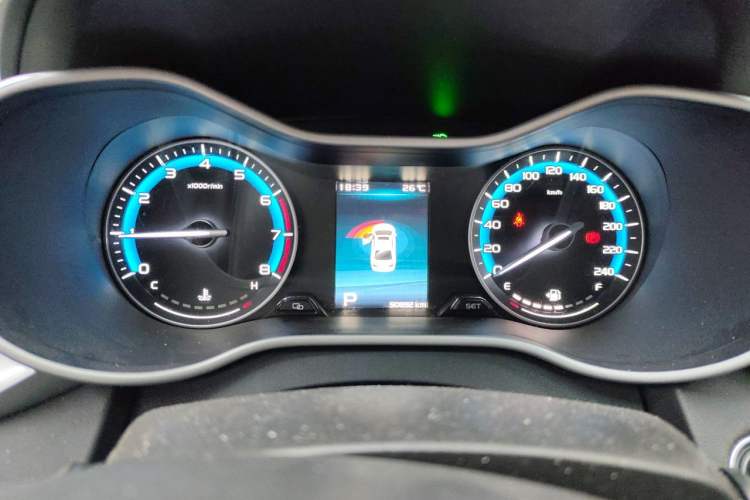 Used Geely Auto Emgrand 2019 Leading Edition 1.5L CVT Luxury Model China VI Standard Instrument Cluster