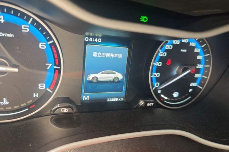 Used Geely Auto Emgrand 2019 Leading Edition 1.5L Manual Fashion Model China VI Standard Instrument Cluster