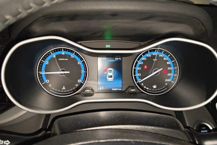 Used Geely Auto Emgrand 2019 Leading Edition 1.5L CVT Luxury Model China VI Standard Instrument Cluster