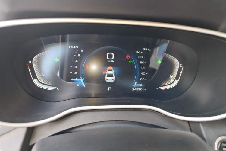 Used Geely Auto Emgrand 2019 Leading Edition 1.5L CVT Upward Asian Games Edition China VI Instrument Cluster