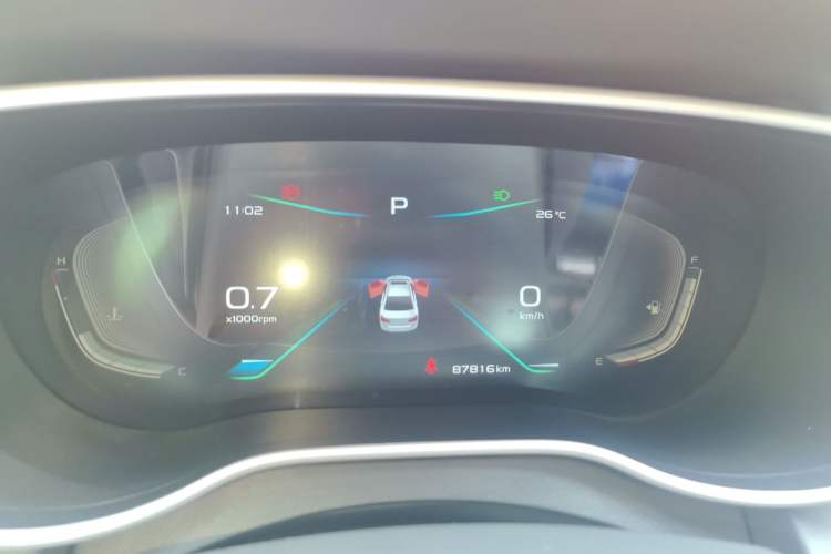 Used Geely Auto Emgrand 2019 Leading Edition 1.5L CVT Upward Asian Games Edition China VI Instrument Cluster
