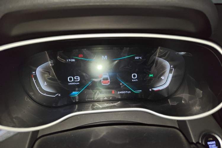 Used Geely Auto Emgrand 2019 Leading Edition 1.5L Manual Upgraded Connectivity Model China VI Standard Instrument Cluster