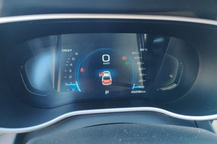 Used Geely Auto Emgrand 2019 Leading Edition 1.5L CVT Upward-Connected Model China VI Standard Instrument Cluster