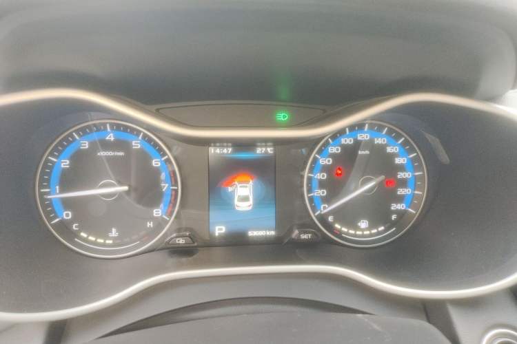 Used Geely Auto Emgrand 2019 Leading Edition 1.5L CVT Luxury Model China VI Standard Instrument Cluster