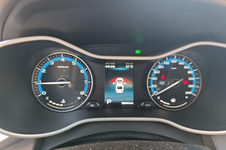 Used Geely Auto Emgrand 2019 Leading Edition 1.5L CVT Luxury Model China VI Standard Instrument Cluster
