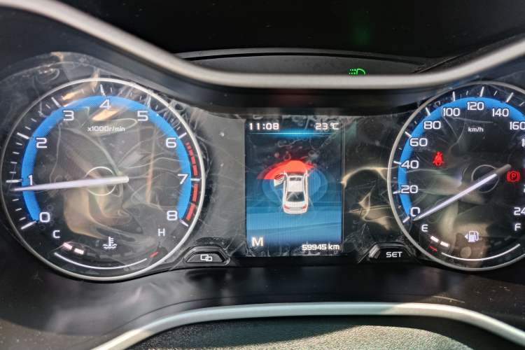 Used Geely Auto Emgrand 2019 Leading Edition 1.5L Manual Luxury Model China VI Standard Instrument Cluster