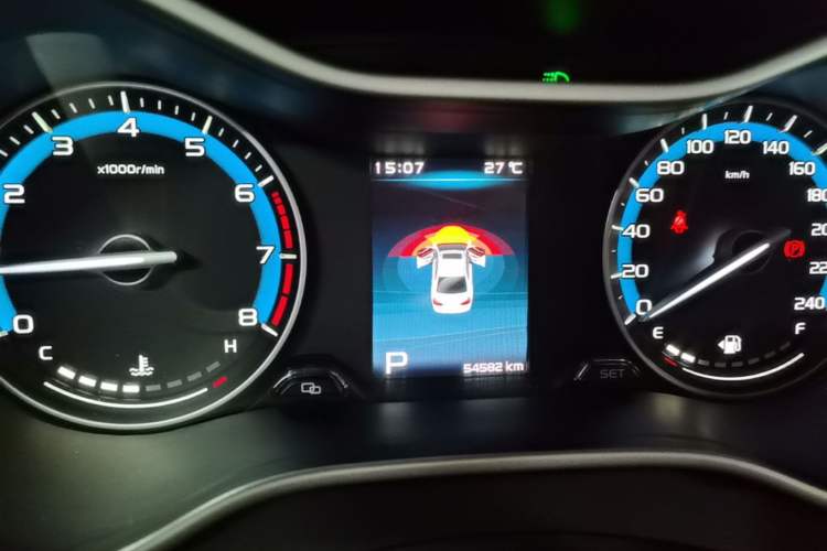 Used Geely Auto Emgrand 2019 Leading Edition 1.5L CVT Luxury Model China VI Standard Instrument Cluster