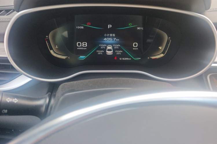 Used Geely Auto Emgrand 2019 Leading Edition 1.5L CVT Upward-Connected Model China VI Standard Instrument Cluster