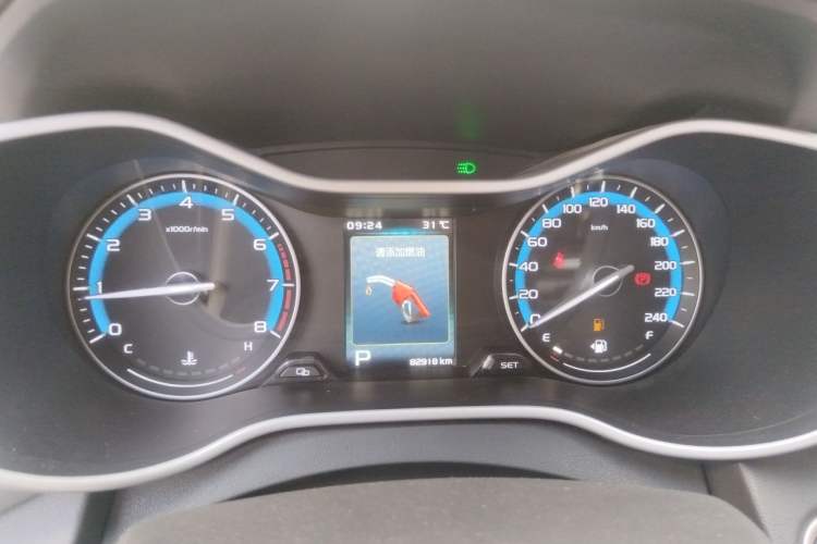 Used Geely Auto Emgrand 2019 Leading Edition 1.5L CVT Luxury Model China VI Standard Instrument Cluster