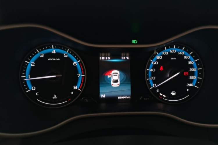 Used Geely Auto Emgrand 2019 Leading Edition 1.5L Manual Luxury Model China VI Standard Instrument Cluster