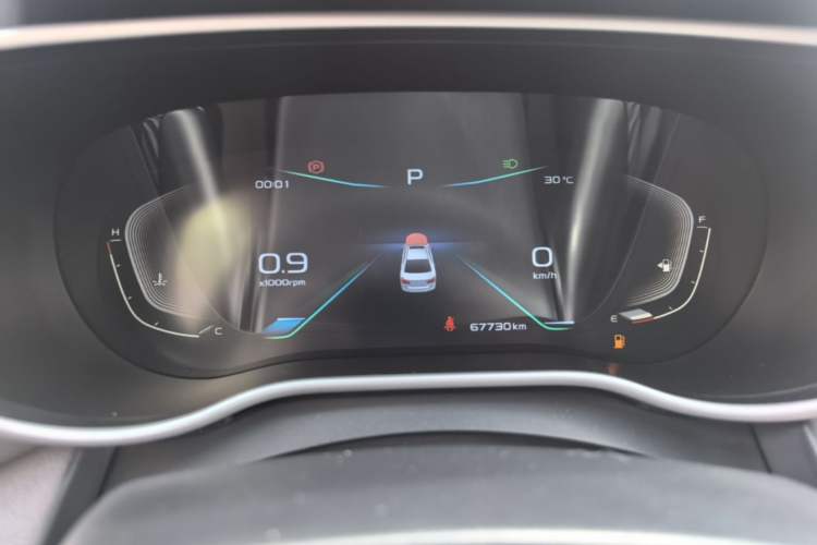 Used Geely Auto Emgrand 2019 Leading Edition 1.5L CVT Upward-Connected Model China VI Standard Instrument Cluster