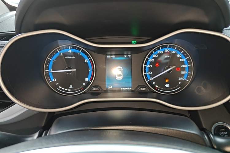 Used Geely Auto Emgrand 2019 Leading Edition 1.5L CVT Luxury Model China VI Standard Instrument Cluster