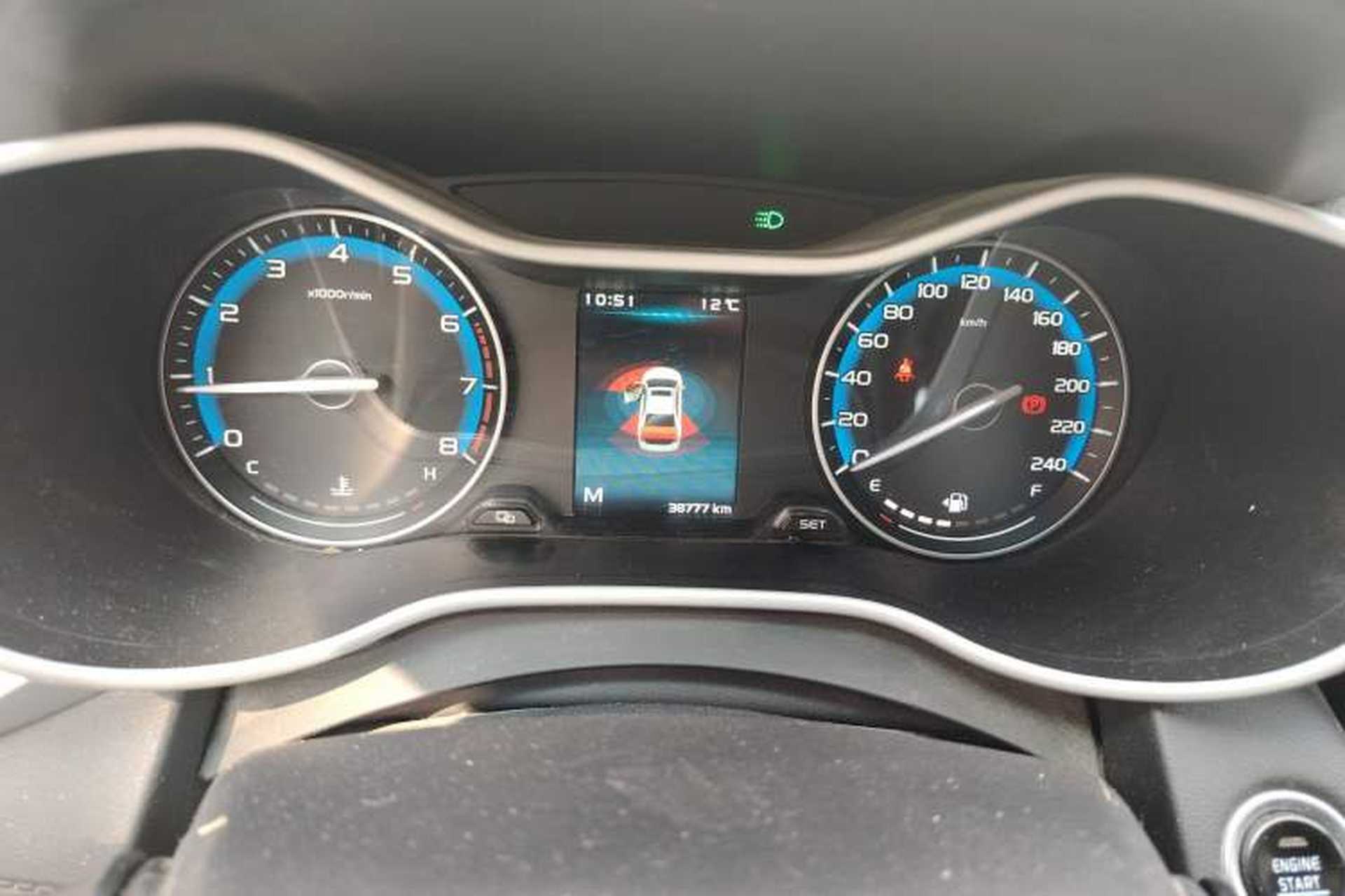 Used Geely Auto Emgrand 2019 Leading Edition 1.5L Manual Luxury Model China VI Standard Instrument Cluster
