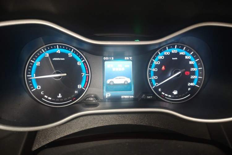 Used Geely Auto Emgrand 2019 Leading Edition 1.5L CVT Luxury Model China VI Standard Instrument Cluster