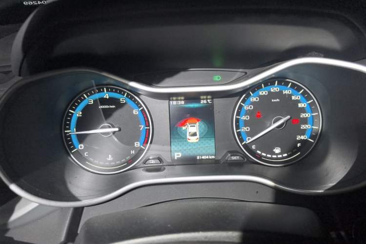 Used Geely Auto Emgrand 2019 Leading Edition 1.5L CVT Luxury Model China VI Standard Instrument Cluster