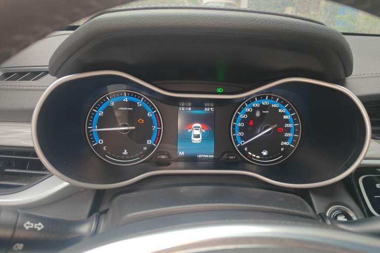 Used Geely Auto Emgrand 2019 Leading Edition 1.5L Manual Luxury Model China VI Standard Instrument Cluster
