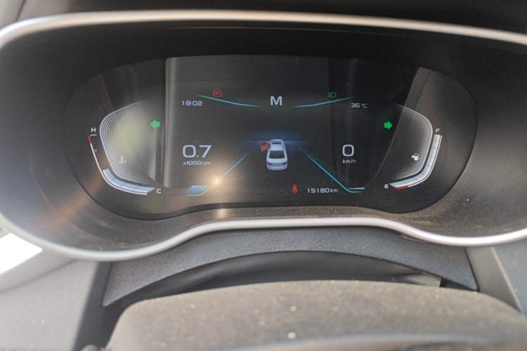 Used Geely Auto Emgrand 2019 Leading Edition 1.5L Manual Upgraded Connectivity Model China VI Standard Instrument Cluster